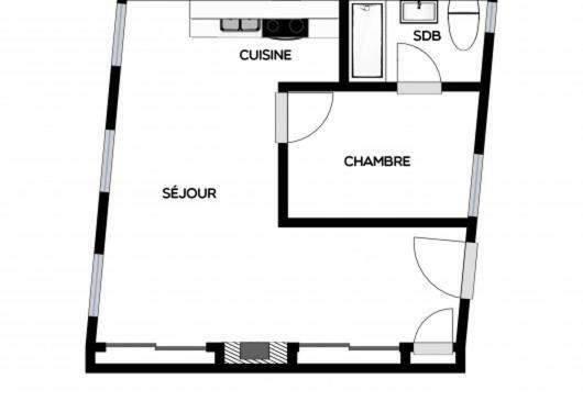 Ferienwohnung Le Grand Cauchois Rouen Exterior foto